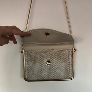 Vintage Robert Bestien snakeskin pocketbook